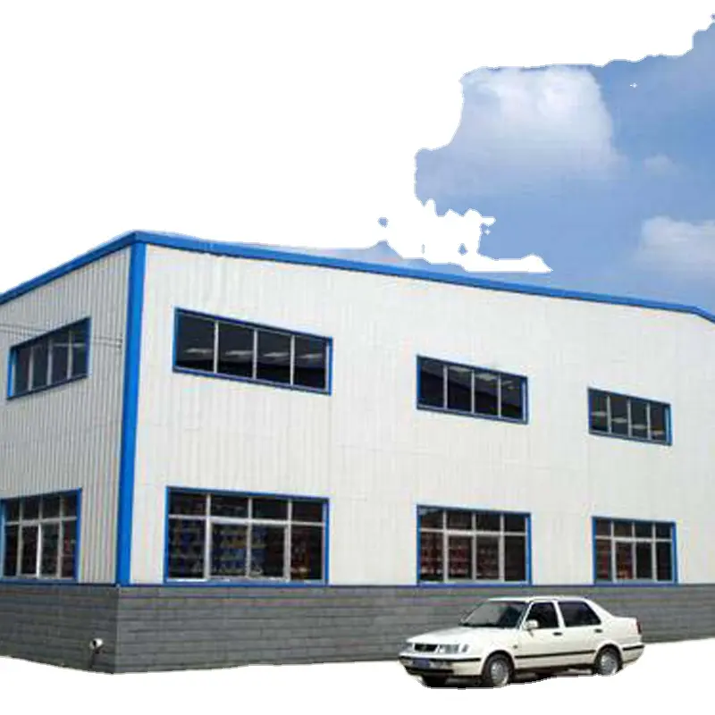 Workshop Prefabricated Industrial Building Metal Steel Structure Workshop