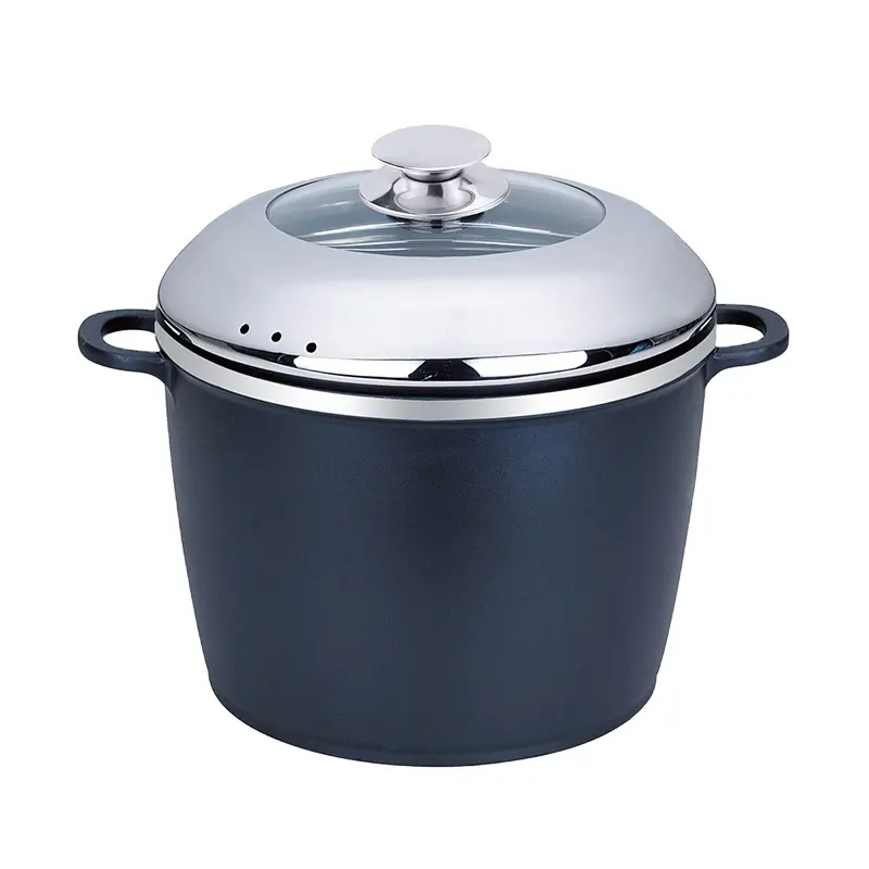 24cm die casting aluminum ceramic stock pot for cooking pot