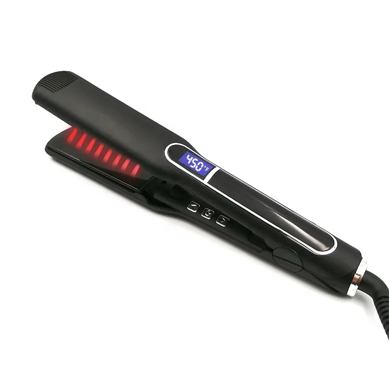 Best Selling MCH Titanium Private Label Ionic Steam Flat Irons Hair Straightener