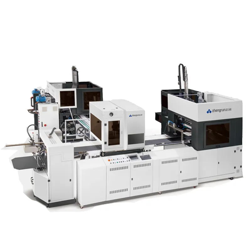 RB185A/RB185B Automatic High Speed Rigid Box Manufacturing Machine for gift box making machine in paper box making machinery
