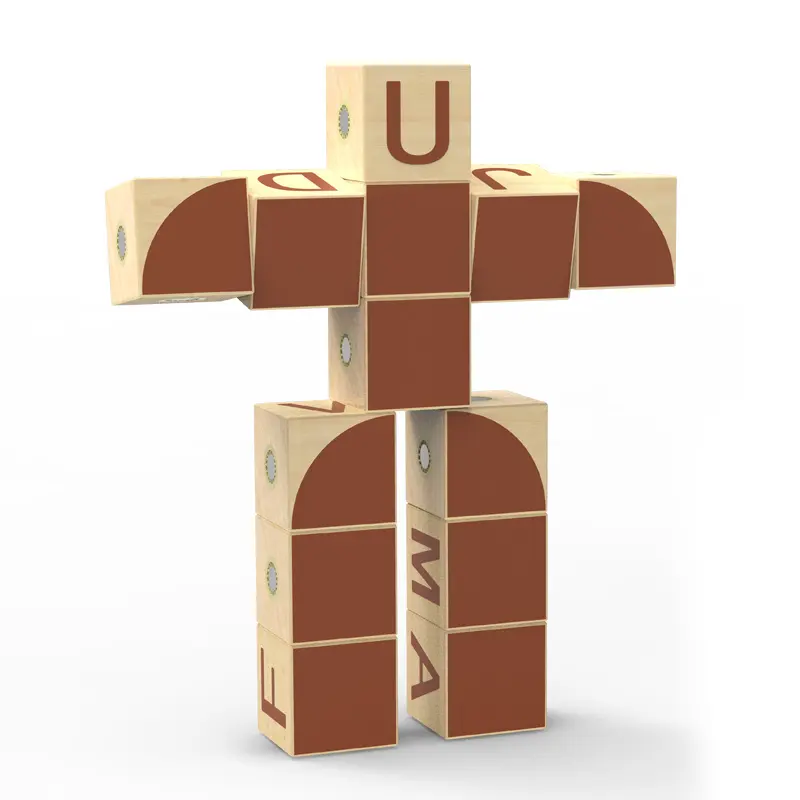 Образовательные деревянные игрушки-головоломки магнитные блоки Алфавит буквы и цифры наборы игрушек деревянные блоки для детей
