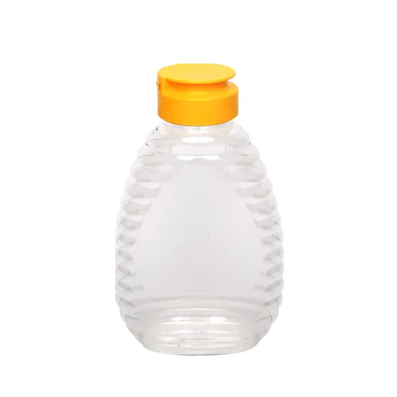 Прямая продажа с фабрики пластиковые бутылки мед выдавливаемые бутылки ПЭТ контейнеры 910 г