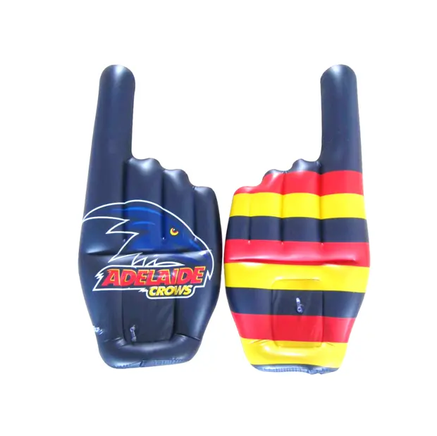 Wholesale Customized Finger Inflatable Cheering Hand New Design Inflatable Toy