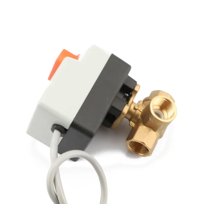 High Quality Motorized Mini Electric Actuator Brass Electric 3way Ball Valve