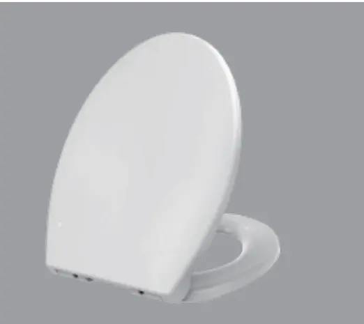 HI8042 PP longer Quality assurance Xiamen factory OEM washer round shower toilet seat cover silence seat cover