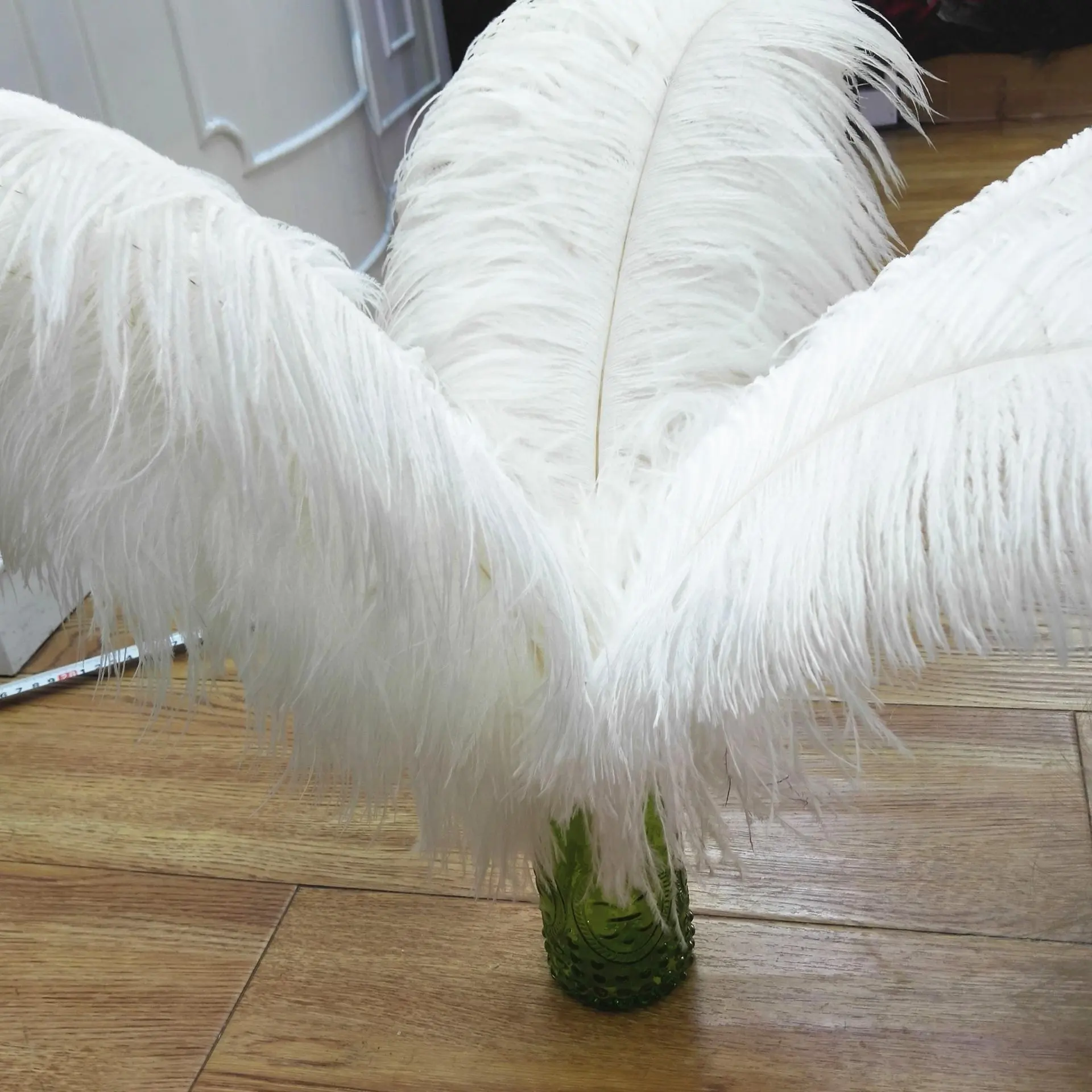 V-1181 большие белые страусиные перья для украшения для вечеринок