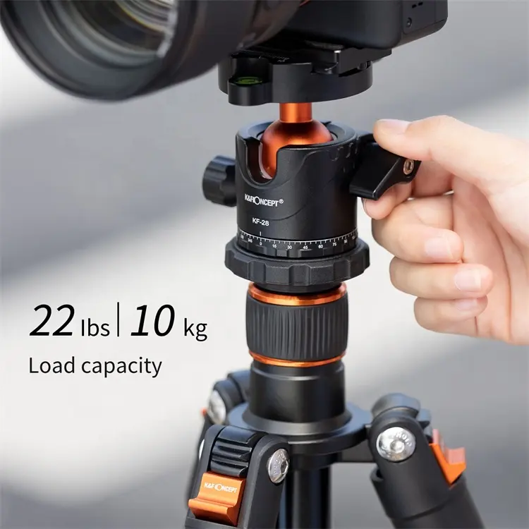 K F Concept portable metal camera stand tripod video camera tripod stand professional