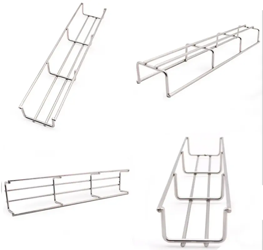 gi steel electro-galvanized q195 q235 sus304 sus316 aluminum magnesium zinc wire mesh cable tray