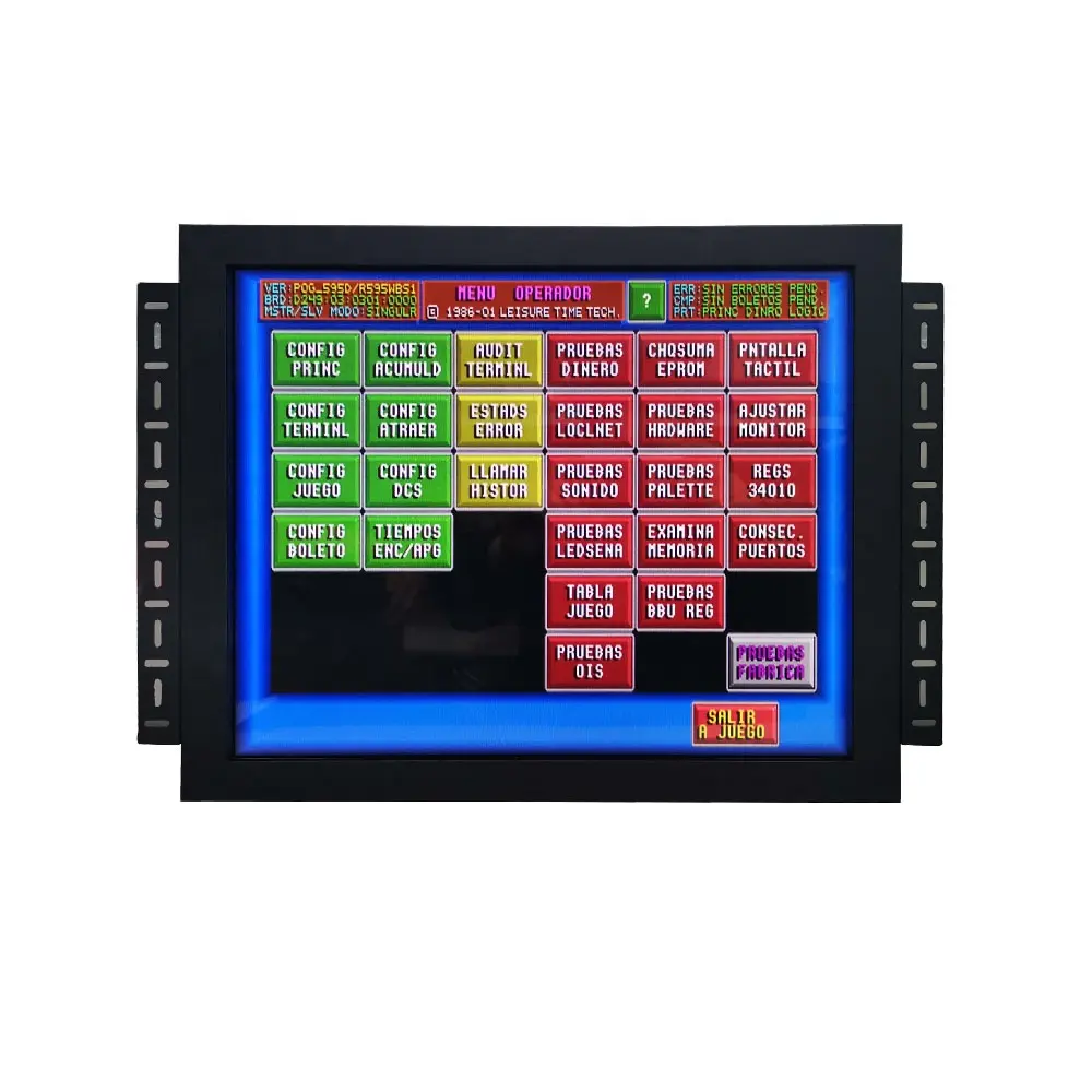 19 inch 3M controller screen open frame POG WMS touch monitor