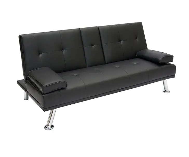 Современный диван-кровать из искусственной кожи, раскладной и раскладной диван для отеля, кресло с откидывающейся спинкой