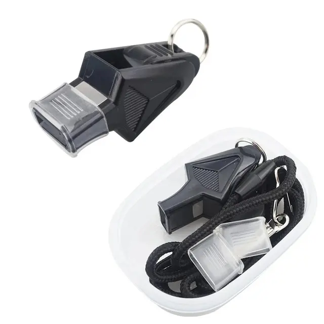 Outdoor Sports professional Soccer Referee whistle high decibel survival dolphin whistle