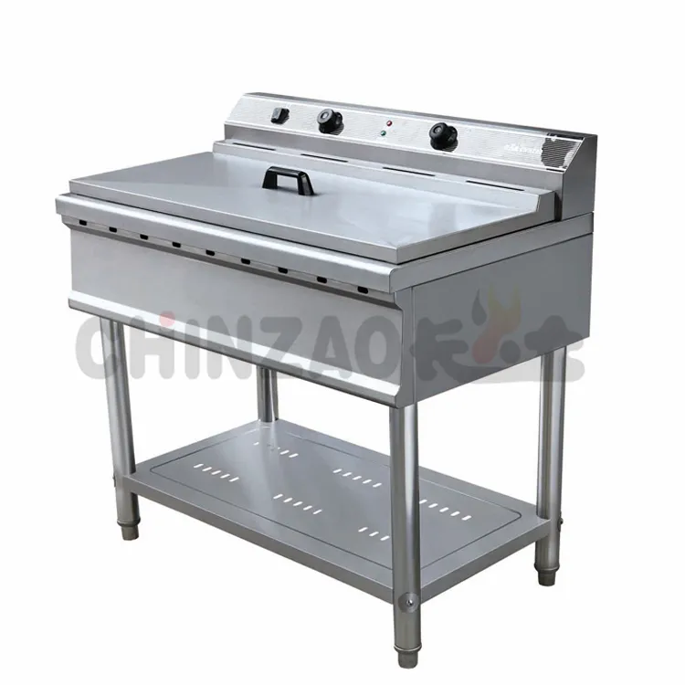The Useful Cooking Machine CHINZAO Brand Free Standing Electric Fryer for Potato Chips frying
