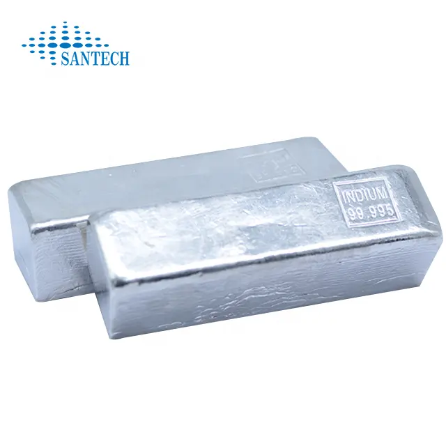 New Material Indium Ingot Foil Wire with High Quality