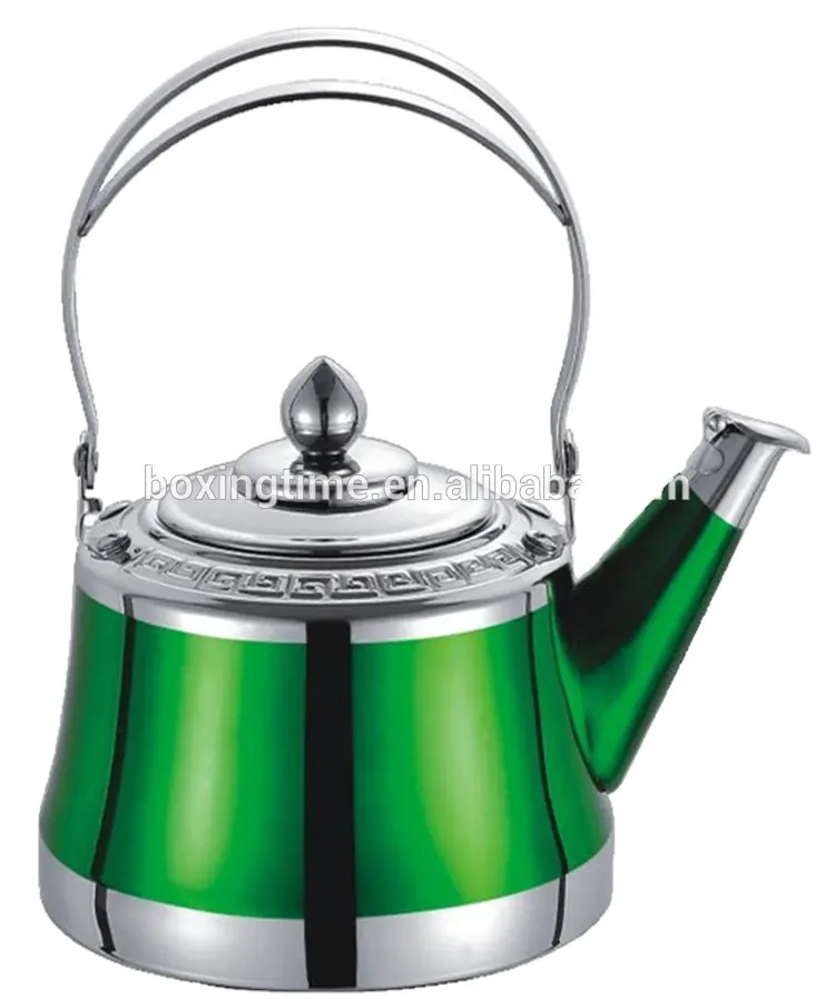 New product stainless steel Non-electric water kettle tea kettle color kettle with filter