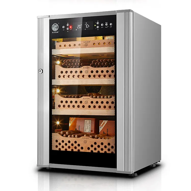 Cigar Humidor Cabinet Display Professional Constant Temperature And Humidity Cigar Humidifier Humidor Cabinet Display