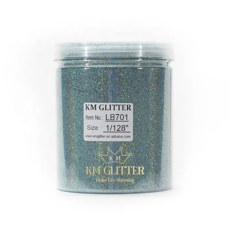 Factory Bulk Wholesale Holographic Fine Glitter for Cosmetic Decoration