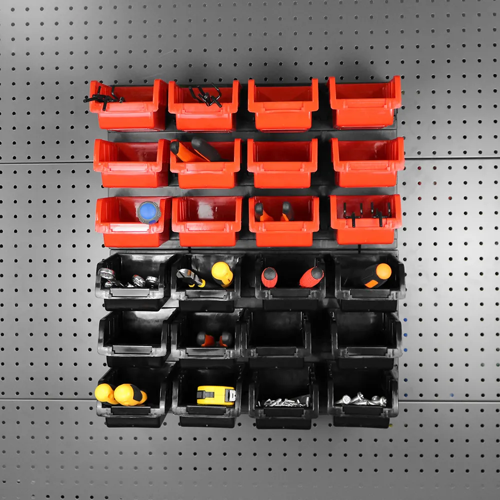 Vcan 24 Pcs Plastic Tool Cabinet Workshop Automotive Technician Us General Electrician Tool Box For Autoworks