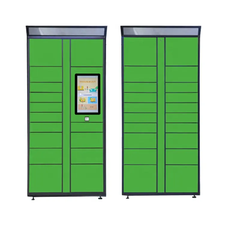 digital charge electronic locker smart food express intelligent mail parcel outdoor locker Express smart parcel delivery locker