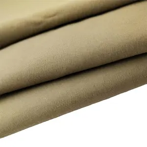 Прямая поставка с завода, водонепроницаемая плетеная 32S 2/1 саржевая нейлоновая хлопчатобумажная ткань для брюк