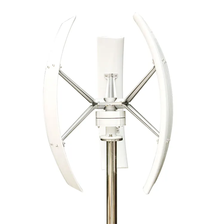 Vertical Axis Wind Turbine 300W 12V/24V Noise-free Alternative Energy Generator