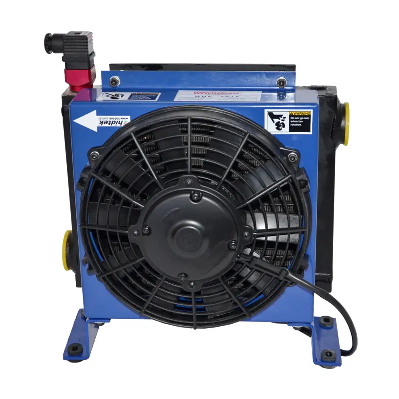 Latest chinese products 124-1607 electrical fan standard elevator hydraulic oil cooler