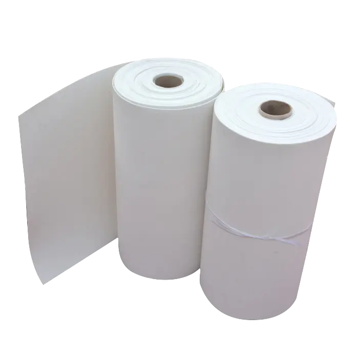 Customized Size Fireproof Aluminium Silicate Fibre Paper Insulation Ceramic Fiber Paper