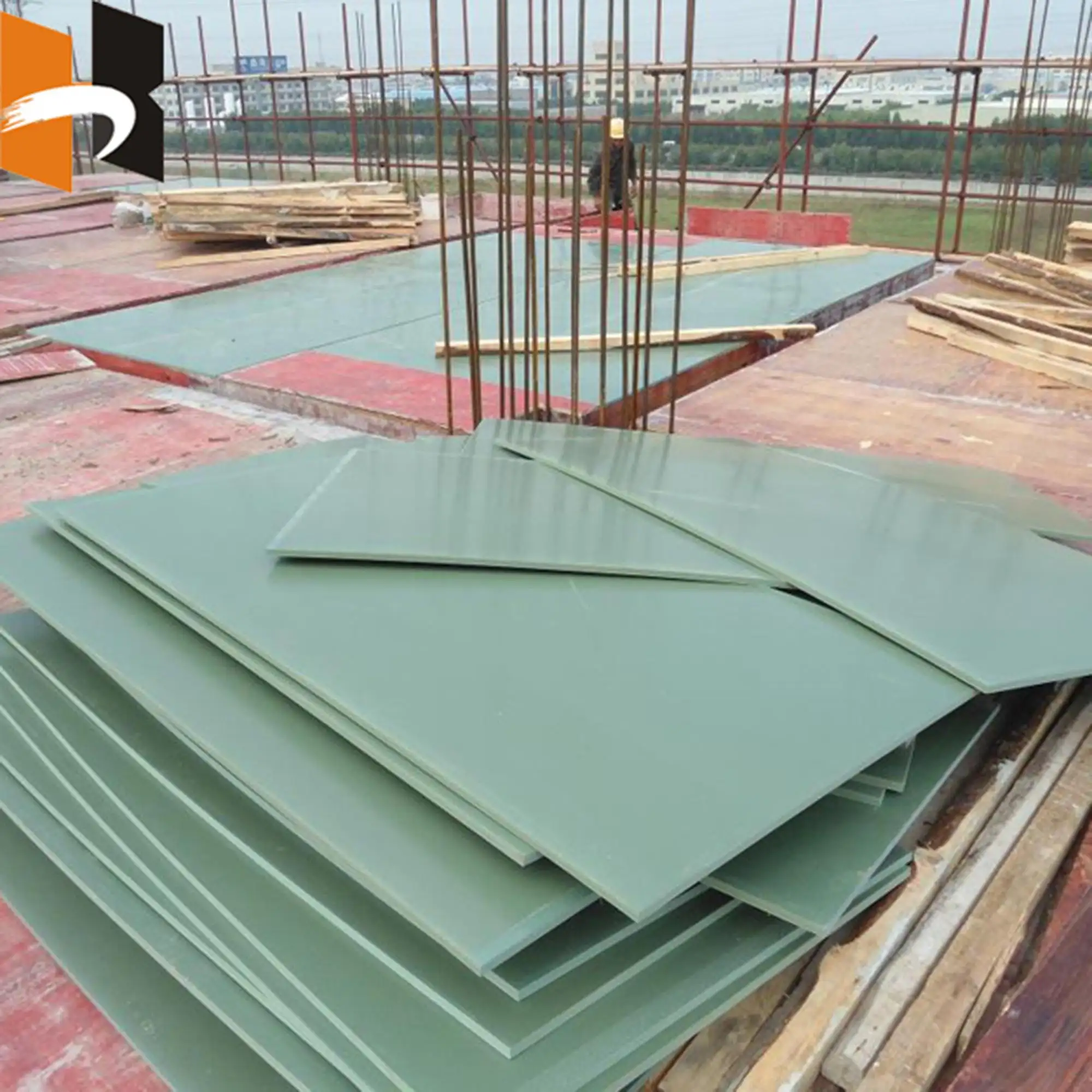 Cheap Formwork Sheet PVC Board Plywood Plastic Plywood Construction Material