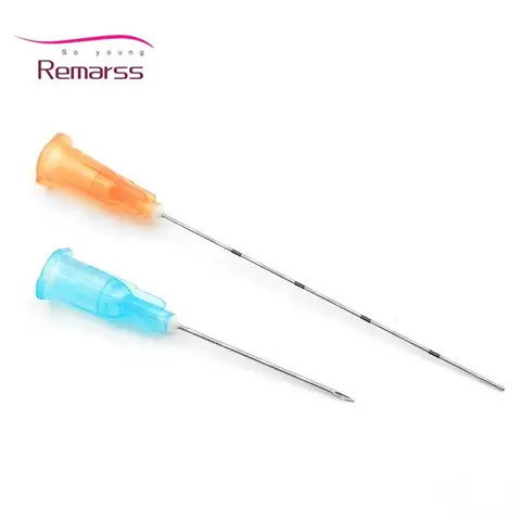 Wholesale Price 25 gauge 50mm needles cannula for dermal filler injections