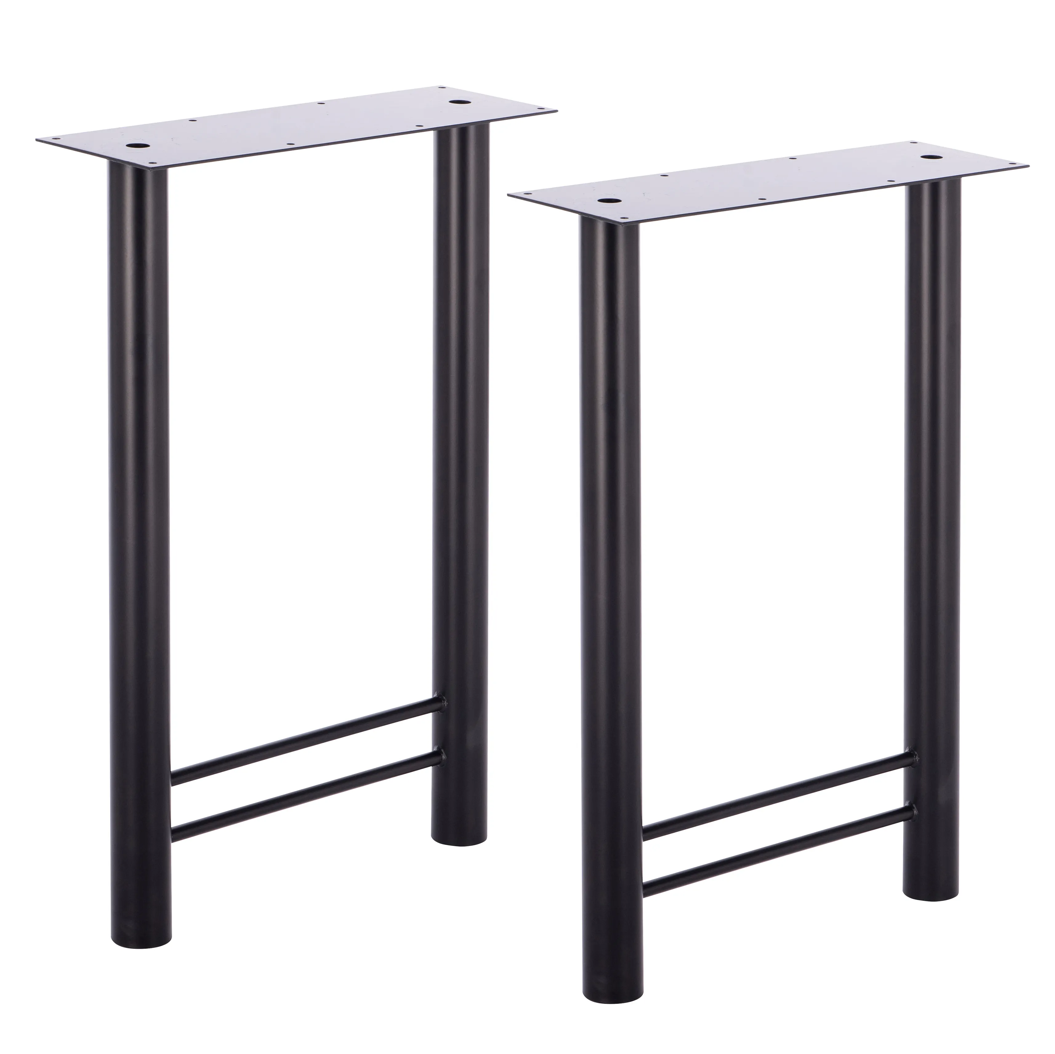 Хромированное основание для обеденного стола, мебельная фурнитура, основание для стола в форме буквы H, основание для офисного стола G800269, старинная чугунная черная ножка для мебели