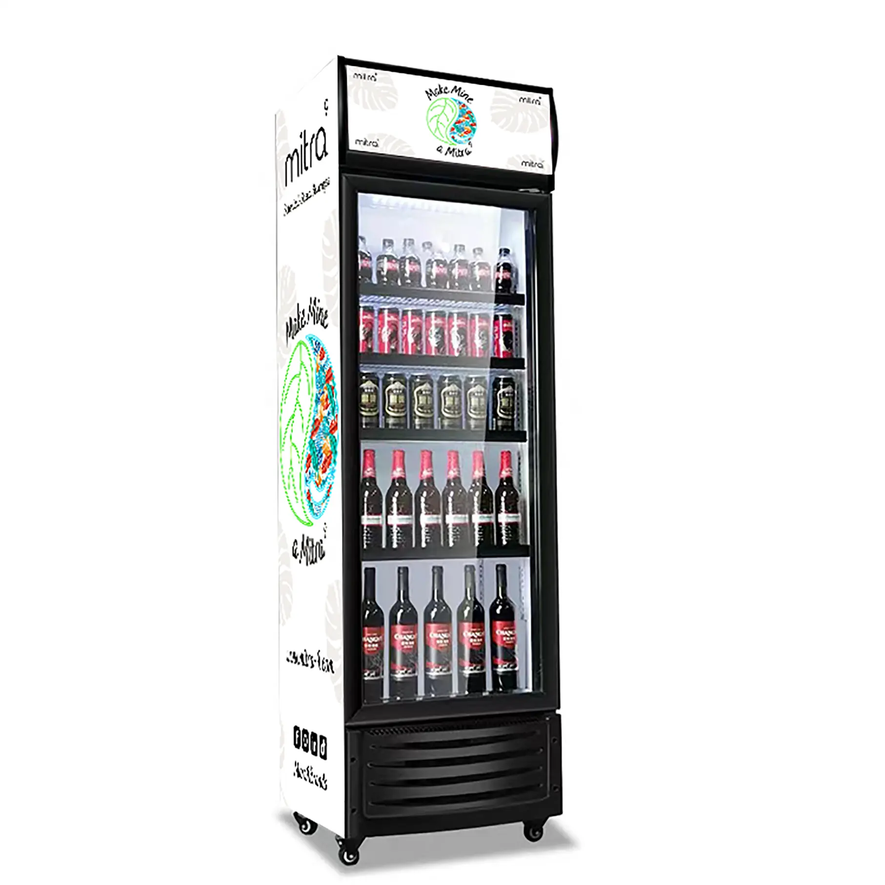 Коммерческий бытовой Холодильный шкаф для фруктов и овощей, прямой холодный вертикальный шкаф для хранения свежих напитков, оптовая продажа