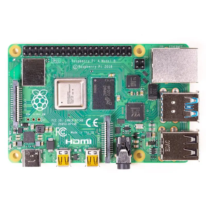 raspberry pi 4 model b with 2G/4G/8G ram development board