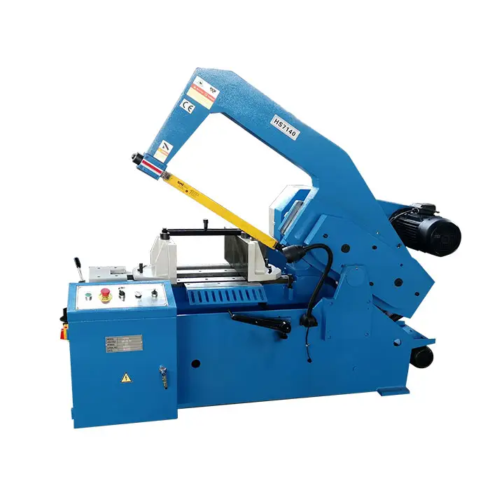 high quality hydraulic hack saw machine HS7140 for metal cutting