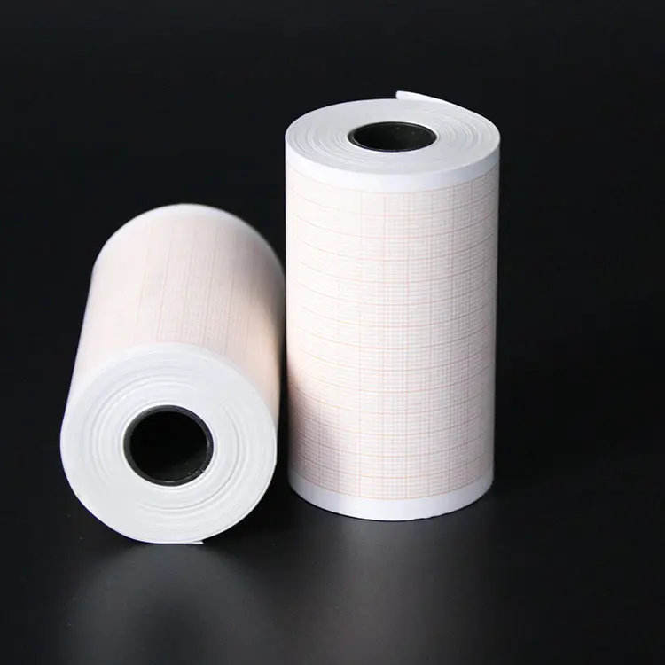 high quality New Arrival medical paper roll 6 channels ecg rolls 12