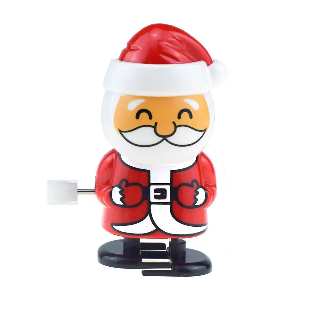 Милый Заводной ходячий Санта-Клаус Снеговик несколько персонажей выбор цепные игрушки