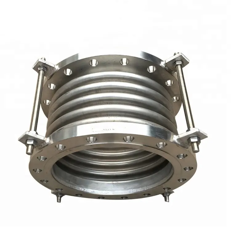 DN500mm flange connect stainless steel tube exhaust expansion metal bellows