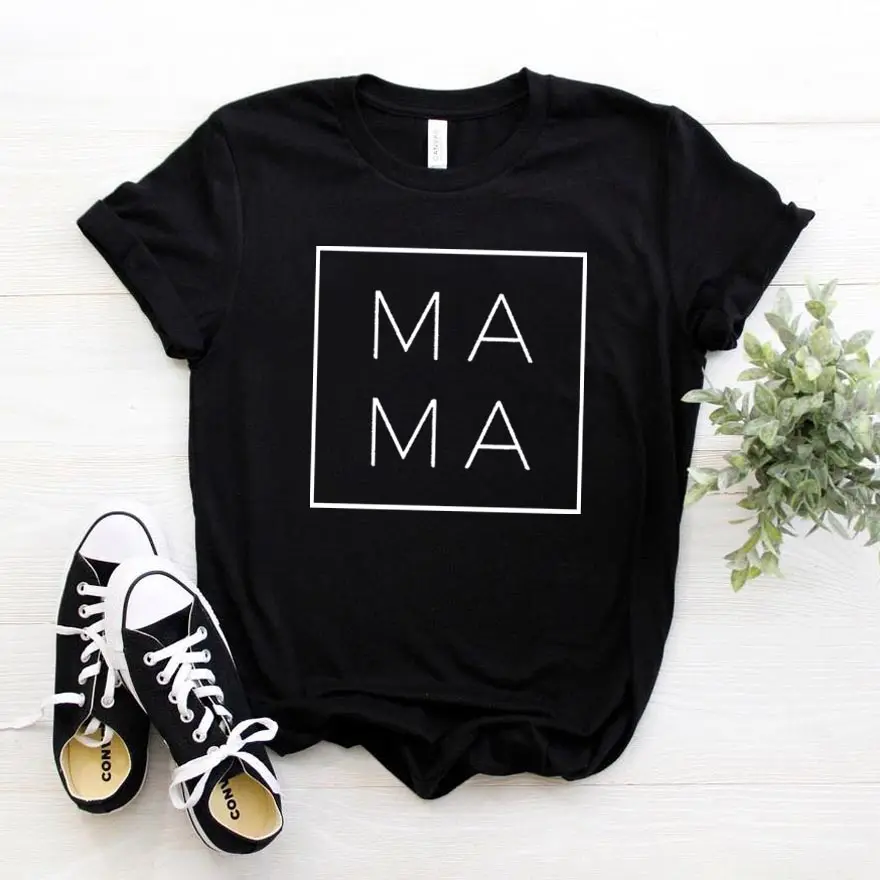I Love Mama квадратные женские хлoпкoвaя пoвсeднeвнaя забавная футболка подарок для леди Yong, для девочек топ, футболка, 6 цветов, Прямая поставка