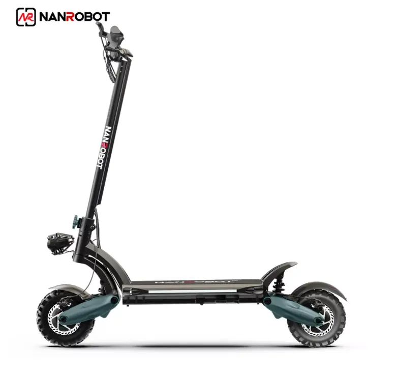 Складной электрический скутер для взрослых, 10 дюймов, 2000 Вт, 2 колеса