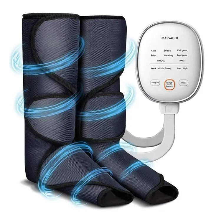 Relaxation Shiatsu Foot Massager with Handheld Controller Machine Massage Air Compression & heating muscle legs massager