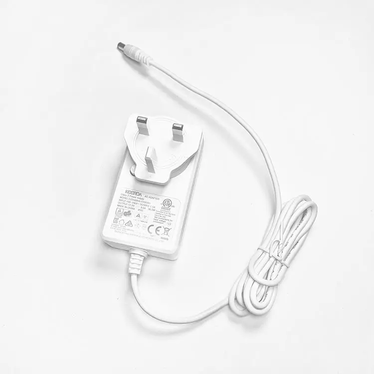 Adapter 3a CE CB GS KC BIS EMC PSE Certificate 12v 3a Charger 36W Power Adapter With UK EU US AU KC Plug