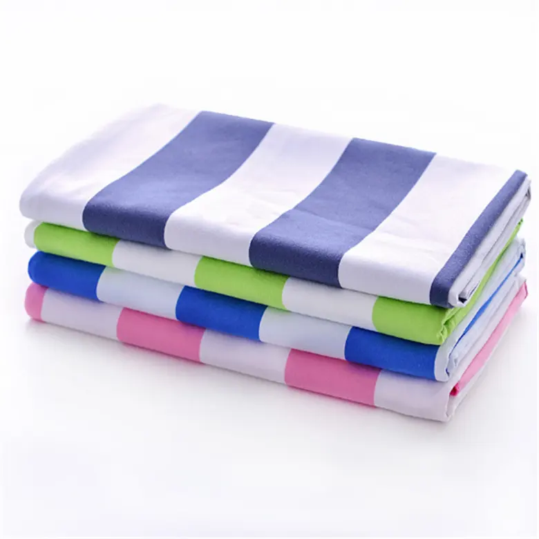 Wholesale thick and oversized quick-drying beach towel adult household hotel bath towel