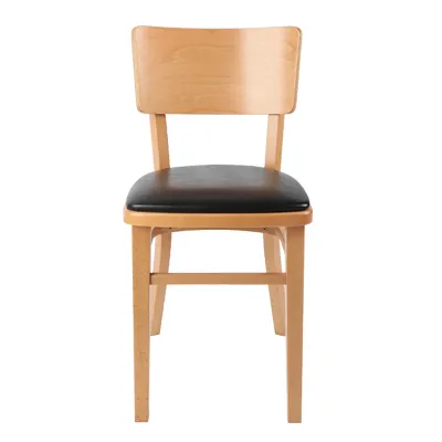 Luxury modern outdoor wooden leg dining chair solid wood tufted leg extender restaurant white leather velvet room chair