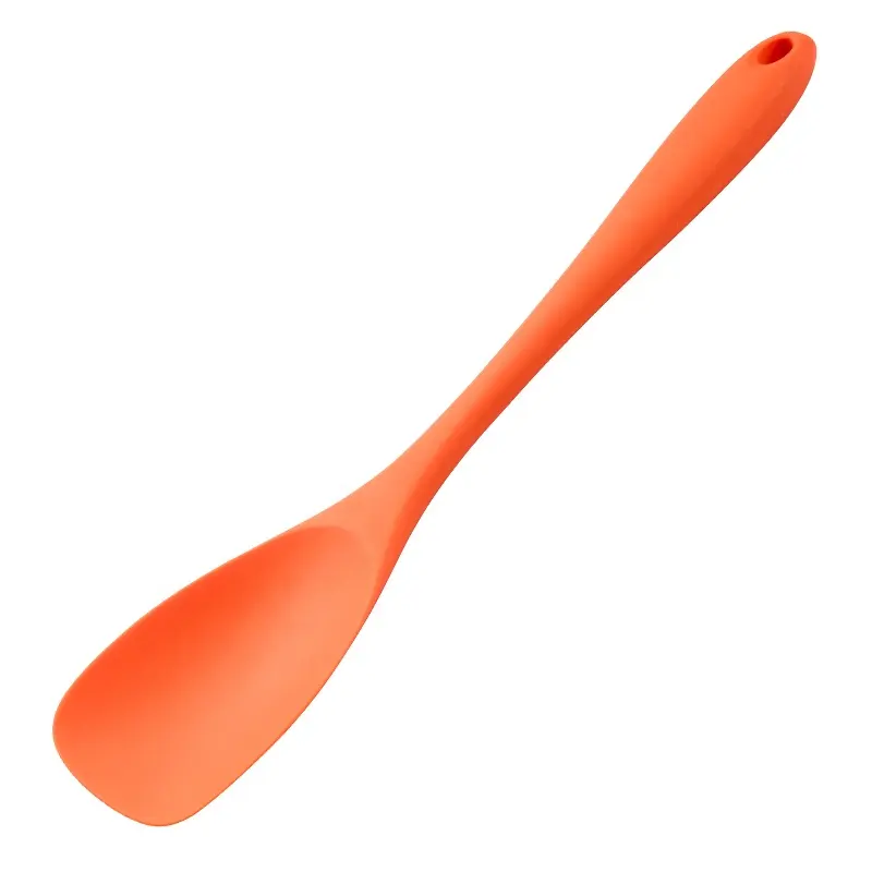 Ready To Ship Low MOQ Spatula Spoon Serving Spoon With soft Handle For Kitchen Accessories