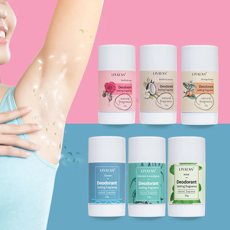 OEM/ODM Aluminium Free Desodorante Vegan Alum Stick Deodorizer Antiperspirant Deodorant Cruelty Free Deodorant Stick