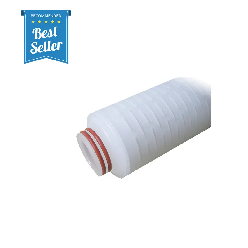 Wholesale PP Pleated Cartridge Filter PP Membrane Filter High Flow