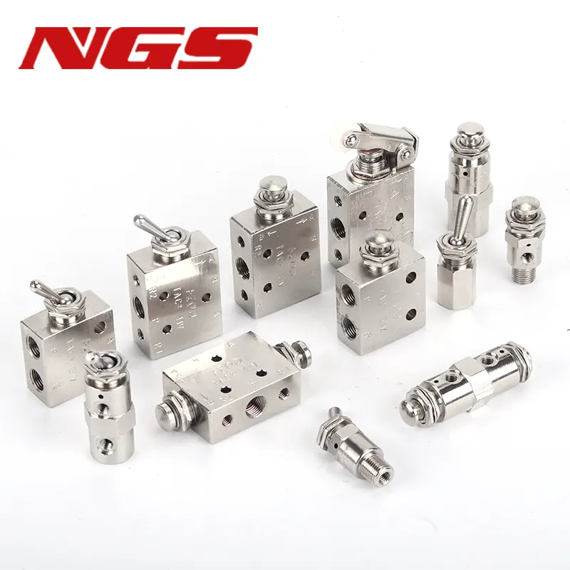 Mini Pneumatic Air Toggle Valves TAC-4V 4P 4PP 3V 3P TV-3S Koganei Type TAC2-41V 41P 31V 31P 41PP-34C/34T