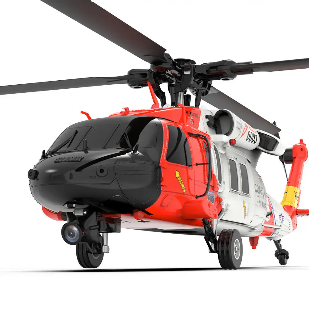 F09S 2,4G HD камера с дистанционным управлением, вертолет с одним ключом, обратное позиционирование 5,8 Г, двойной бесщеточный двигатель, модель вертолета с дистанционным управлением FPV