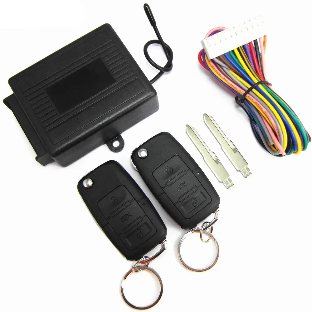 Car Universal Remote Central Door Lock Car Keyless Entry Engine Start Alarm System M602-8117 Easy to Install