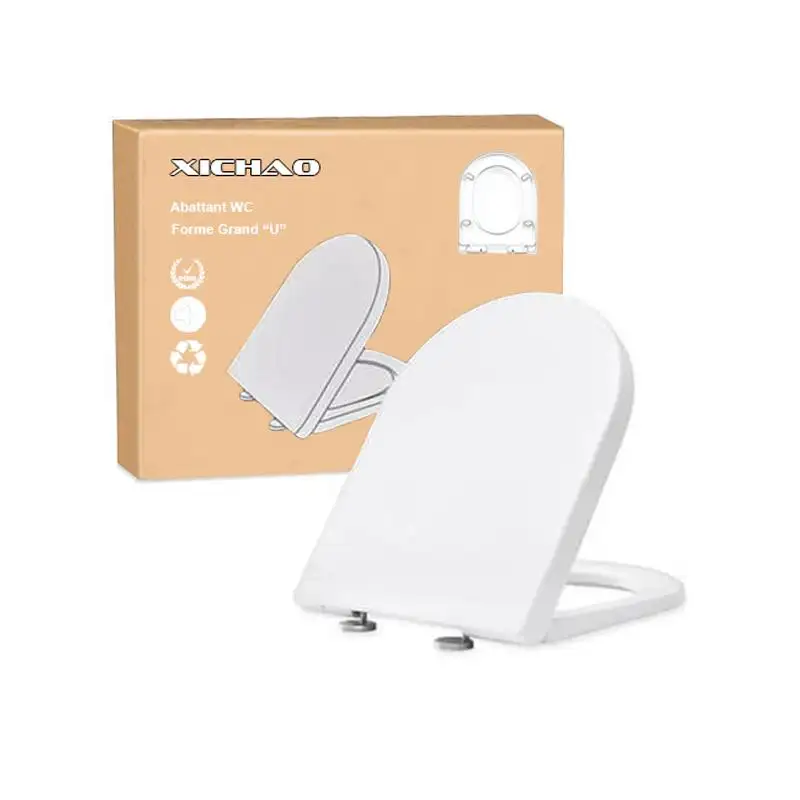High Quality Hot Sale Universal Toilet Seat With Lid PP Board Toilet Seat Easy To Install Anti Drop Toilet Seat