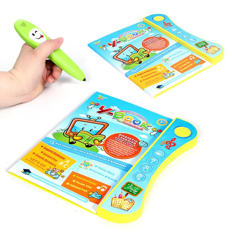 Wholesale Printing Children Push Button Kids Sound Toy Board Books Learning Book