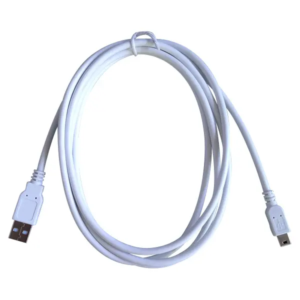 White USB a to Mini USB V3 Charging Cable Data Transmission Cables